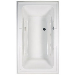 A2742018WC020 Town Square 72" x 42" Whirlpool Bath - White A2742018WC020 Town Square 72" x 42" Whirlpool Bath - White