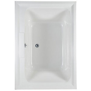 A2748002020 Town Square 60'' x 42'' Soaking Tub - White A2748002020 Town Square 60'' x 42'' Soaking Tub - White