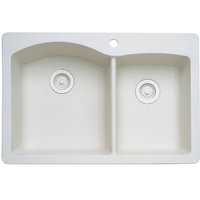 Double Bowl Kitchen Sink 33'' x 22'' x 9-1/2'' Double Bowl Kitchen Sink 33'' x 22'' x 9-1/2''