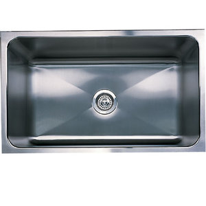 B440298 Magnum Stainless Steel Undermount - Single Bowl Kitchen Sink - Stainless Steel B440298 Magnum Stainless Steel Undermount - Single Bowl Kitchen Sink - Stainless Steel