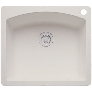 B440212 Diamond White/Color Single Bowl Kitchen Sink - Biscuit B440212 Diamond White/Color Single Bowl Kitchen Sink - Biscuit