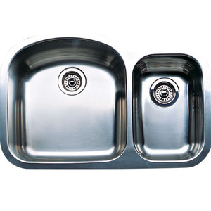 B440167 Wave Plus Stainless Steel Undermount - Double Bowl Kitchen Sink - Stainless Steel B440167 Wave Plus Stainless Steel Undermount - Double Bowl Kitchen Sink - Stainless Steel