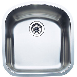 B440164 Wave Plus Stainless Steel Undermount - Single Bowl Kitchen Sink - Stainless Steel B440164 Wave Plus Stainless Steel Undermount - Single Bowl Kitchen Sink - Stainless Steel