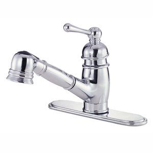 DD457014 Opulence Pull-Out Spray Kitchen Faucet - Chrome DD457014 Opulence Pull-Out Spray Kitchen Faucet - Chrome