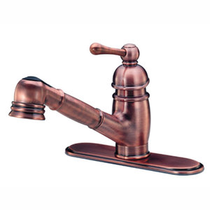 DD457014AC Opulence Pull-Out Spray Kitchen Faucet - Antique Copper DD457014AC Opulence Pull-Out Spray Kitchen Faucet - Antique Copper
