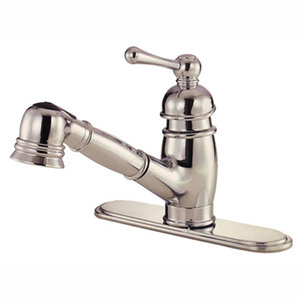 DD457014SS Opulence Pull-Out Spray Kitchen Faucet - Stainless Steel DD457014SS Opulence Pull-Out Spray Kitchen Faucet - Stainless Steel