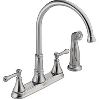 Two Handle Kitchen Faucet 3 or 4 Hole Two Handle Kitchen Faucet 3 or 4 Hole