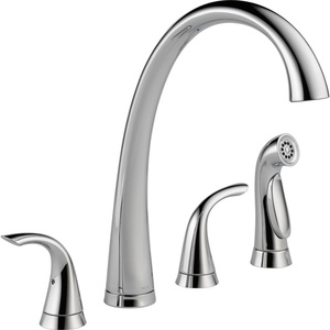 D2480DST Pilar Two-Handle Kitchen Faucet - Chrome D2480DST Pilar Two-Handle Kitchen Faucet - Chrome