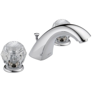D3544LFWFMPU Classic 8'' Widespread Bathroom Faucet - Chrome D3544LFWFMPU Classic 8'' Widespread Bathroom Faucet - Chrome