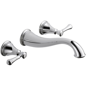 D3597LFWL Cassidy Wall Mount Bathroom Faucet Bathroom Faucet - Chrome D3597LFWL Cassidy Wall Mount Bathroom Faucet Bathroom Faucet - Chrome