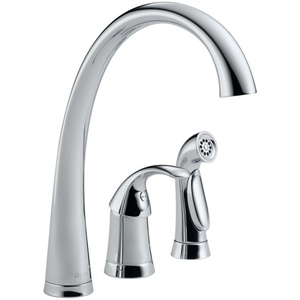 D4380DST Pilar Single Handle Kitchen Faucet - Chrome D4380DST Pilar Single Handle Kitchen Faucet - Chrome