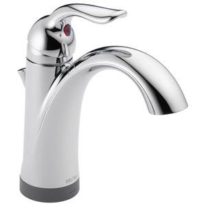 D538TDST Lahara Single Hole Bathroom Faucet - Chrome D538TDST Lahara Single Hole Bathroom Faucet - Chrome