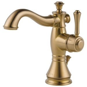 D597LFCZMPU Cassidy Single Hole Bathroom Faucet - Brilliance Champagne Bronze D597LFCZMPU Cassidy Single Hole Bathroom Faucet - Brilliance Champagne Bronze