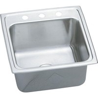 Single Bowl Kitchen Sink 19-1/2'' x 19'' x 10-1/8'' Single Bowl Kitchen Sink 19-1/2'' x 19'' x 10-1/8''