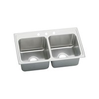 Double Bowl Kitchen Sink 33'' x 22'' x 10-1/8'' Double Bowl Kitchen Sink 33'' x 22'' x 10-1/8''