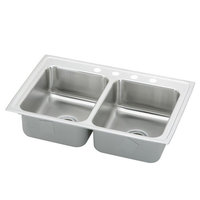 Double Bowl Kitchen Sink 33'' x 21-1/4'' x 7-7/8'' Double Bowl Kitchen Sink 33'' x 21-1/4'' x 7-7/8''