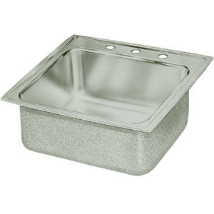 EDLR2522123 Lustertone Stainless Steel Single Bowl Kitchen Sink - Stainless Steel EDLR2522123 Lustertone Stainless Steel Single Bowl Kitchen Sink - Stainless Steel