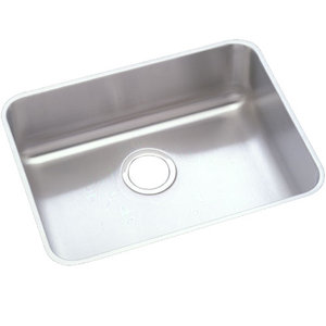 EELUH211510 Lustertone Stainless Steel Undermount - Single Bowl Kitchen Sink - Stainless Steel EELUH211510 Lustertone Stainless Steel Undermount - Single Bowl Kitchen Sink - Stainless Steel