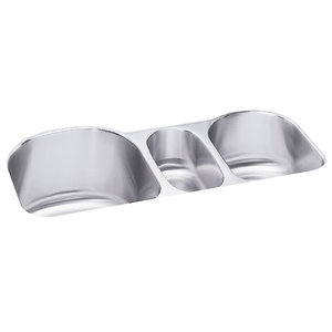 EELUH3920 Lustertone Triple Bowl Sink Kitchen Sink - Stainless Steel EELUH3920 Lustertone Triple Bowl Sink Kitchen Sink - Stainless Steel