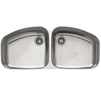 Double Bowl Kitchen Sink 45-7/16'' x 20-7/8'' x 9-1/16'' Double Bowl Kitchen Sink 45-7/16'' x 20-7/8'' x 9-1/16''
