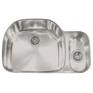 FPRX160 Elements Stainless Steel Undermount - Double Bowl Kitchen Sink - Stainless Steel FPRX160 Elements Stainless Steel Undermount - Double Bowl Kitchen Sink - Stainless Steel