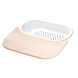 FNA40C Cutting Board or Colander Kitchen Accessory - Wood FNA40C Cutting Board or Colander Kitchen Accessory - Wood