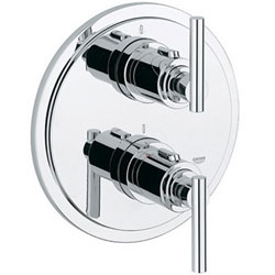 G19168000/G34126000 Atrio Thermostatic/Volume Control Custom Shower Valve - Chrome G19168000/G34126000 Atrio Thermostatic/Volume Control Custom Shower Valve - Chrome
