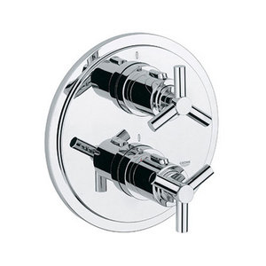 G19167000/G34126000 Atrio Trio Thermostatic/Volume Control Custom Shower Valve - Chrome G19167000/G34126000 Atrio Trio Thermostatic/Volume Control Custom Shower Valve - Chrome