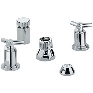 G24016000/G18026000 Atrio Trio Vertical Spray Bidet Faucet - Chrome G24016000/G18026000 Atrio Trio Vertical Spray Bidet Faucet - Chrome