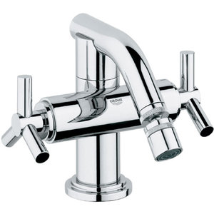 G24017000/G18026000 Atrio Trio Over The Rim Bidet Faucet - Chrome G24017000/G18026000 Atrio Trio Over The Rim Bidet Faucet - Chrome
