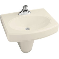 Wall Hung Bathroom Sink 22 x 18 x 7-1/2 Wall Hung Bathroom Sink 22 x 18 x 7-1/2
