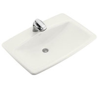 Self-Rimming Bathroom Sink 28 x 19 x 7-7/8 Self-Rimming Bathroom Sink 28 x 19 x 7-7/8
