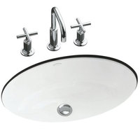 Undermount Bathroom Sink 24 x 18 x 8-5/8 Undermount Bathroom Sink 24 x 18 x 8-5/8