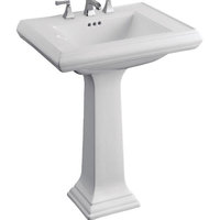 Pedestal Bathroom Sink 27 x 22 x 35 Pedestal Bathroom Sink 27 x 22 x 35