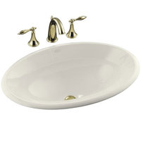Self-Rimming Bathroom Sink 25 x 17 x 9 Self-Rimming Bathroom Sink 25 x 17 x 9