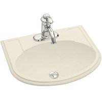 Self-Rimming Bathroom Sink 19-3/4 x 16-7/8 x 8 Self-Rimming Bathroom Sink 19-3/4 x 16-7/8 x 8