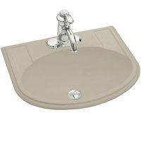 Self-Rimming Bathroom Sink 19-3/4 x 16-7/8 x 8 Self-Rimming Bathroom Sink 19-3/4 x 16-7/8 x 8