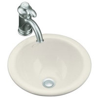 Self-Rimming Bathroom Sink 13-1/4 x 7 Self-Rimming Bathroom Sink 13-1/4 x 7