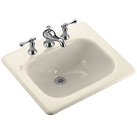 Self-Rimming Bathroom Sink 21 x 19 x 8-9/16 Self-Rimming Bathroom Sink 21 x 19 x 8-9/16