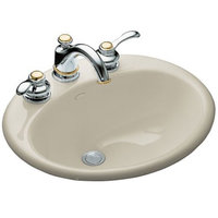 Self-Rimming Bathroom Sink 19-1/4 x 16-1/4 x 8-3/4 Self-Rimming Bathroom Sink 19-1/4 x 16-1/4 x 8-3/4