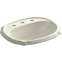 Self-Rimming Bathroom Sink 22-5/8 x 18-7/8 x 8-7/8 Self-Rimming Bathroom Sink 22-5/8 x 18-7/8 x 8-7/8