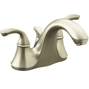 K10270-4-BN Forte Sculpted 4'' Centerset Bathroom Faucet - Vibrant Brushed Nickel K10270-4-BN Forte Sculpted 4'' Centerset Bathroom Faucet - Vibrant Brushed Nickel
