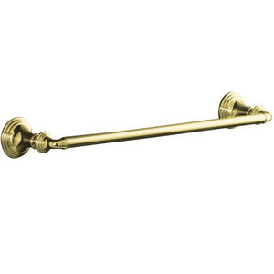 K10550-PB Devonshire Towel Bar Bathroom Accessory - Vibrant Polished Brass K10550-PB Devonshire Towel Bar Bathroom Accessory - Vibrant Polished Brass
