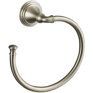 K10557-BN Devonshire Towel Ring Bathroom Accessory - Vibrant Brushed Nickel K10557-BN Devonshire Towel Ring Bathroom Accessory - Vibrant Brushed Nickel