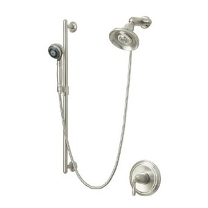 K10828-4-BN Bancroft Custom Shower System Trim Trim Kit - Vibrant Brushed Nickel K10828-4-BN Bancroft Custom Shower System Trim Trim Kit - Vibrant Brushed Nickel