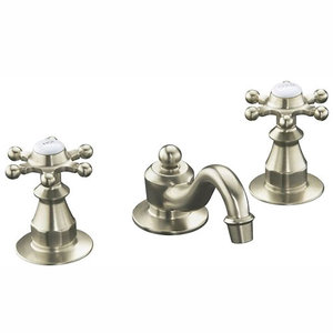K108-3-BN Antique 8'' Widespread Bathroom Faucet - Vibrant Brushed Nickel K108-3-BN Antique 8'' Widespread Bathroom Faucet - Vibrant Brushed Nickel