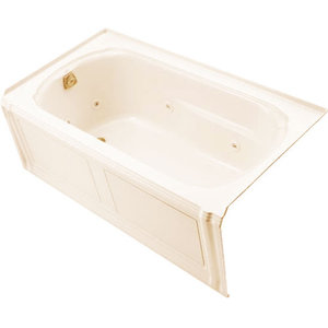 K1109-LA-96 Portrait 60'' x 32'' Whirlpool Bath - Biscuit K1109-LA-96 Portrait 60'' x 32'' Whirlpool Bath - Biscuit