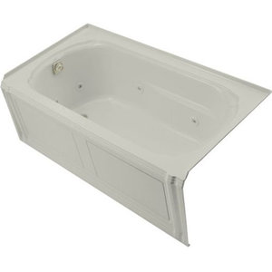 K1109-LA-95 Portrait 60'' x 32'' Whirlpool Bath - Ice Grey K1109-LA-95 Portrait 60'' x 32'' Whirlpool Bath - Ice Grey