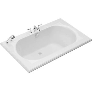 K1169-0 Memoirs 66" Soaking Tub - White K1169-0 Memoirs 66" Soaking Tub - White