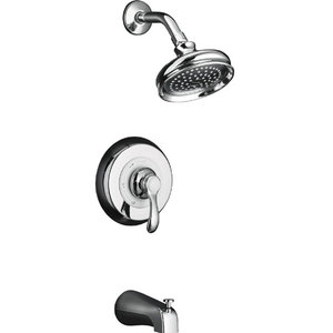 KT120074CP/K304K Fairfax One Handle Tub & Shower Faucet - Polished Chrome KT120074CP/K304K Fairfax One Handle Tub & Shower Faucet - Polished Chrome